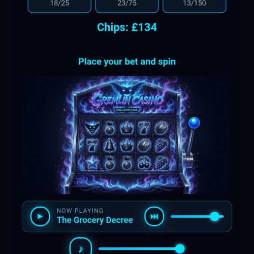 Gremlin Slots: Standalone Slot Machine Engine