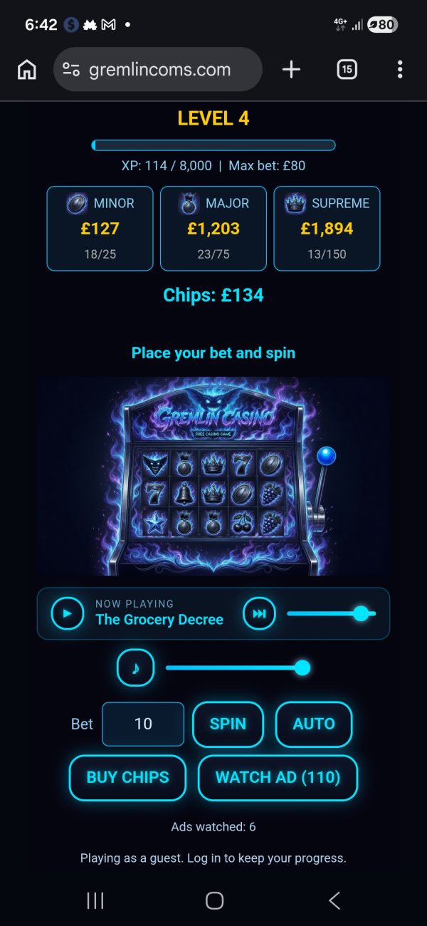 Screenshot_20260906_064216_Chrome Gremlin Slots: Standalone Slot Machine Engine